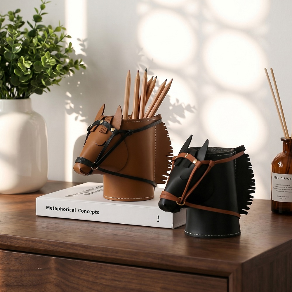 Luxury Skincare Containers - Caja de Almacenamiento de Cuero de