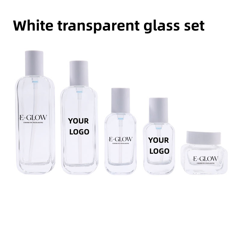 Luxury Skincare Containers - 【Logotipo Personalizado】1 Pieza Envase de Vidrio
