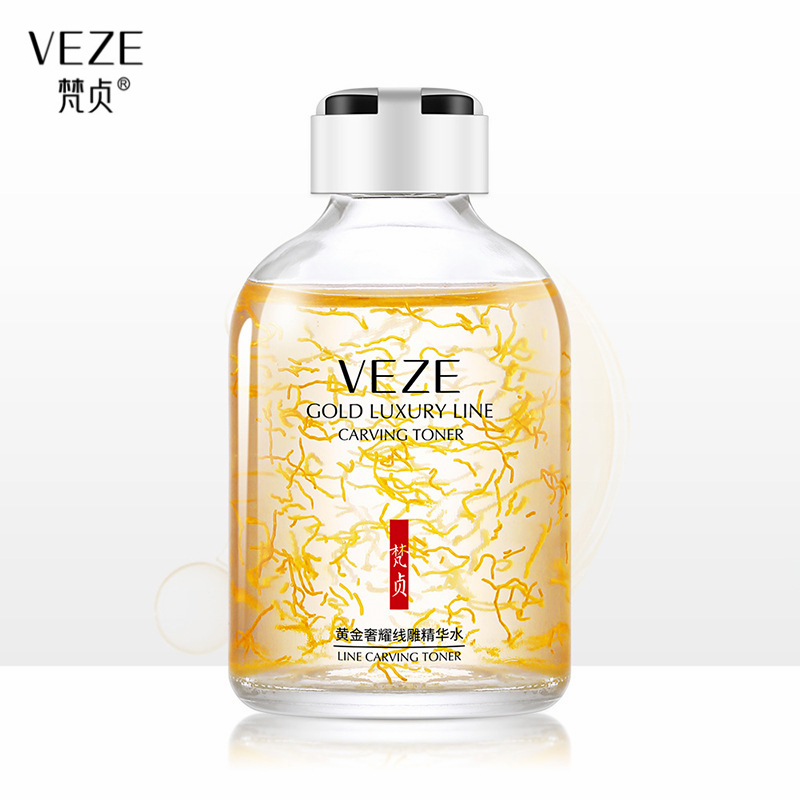 Luxury Skincare Toner - Sérum hidratante de oro de 24K