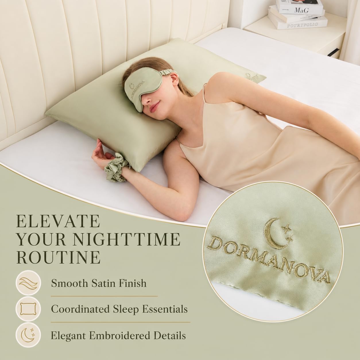 Juego de Dormir de Satén de Lu - Luxury Skincare Gift Box reseña y precio