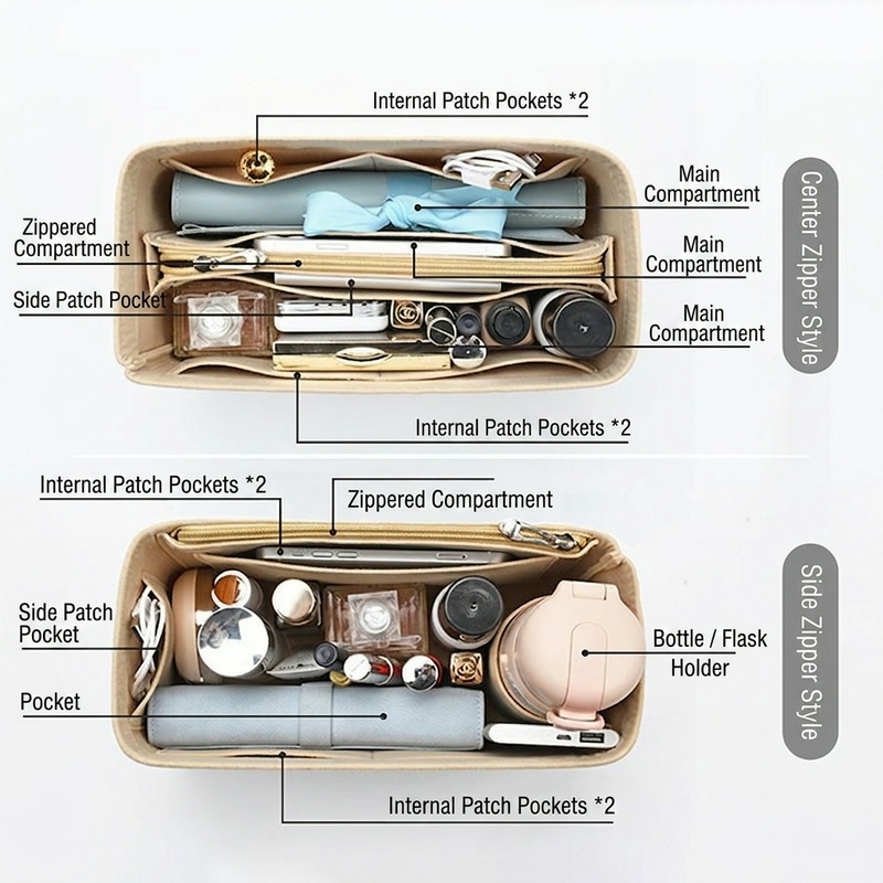 Organizador de Bolso de Fieltr - Luxury Skincare Brand reseña y precio
