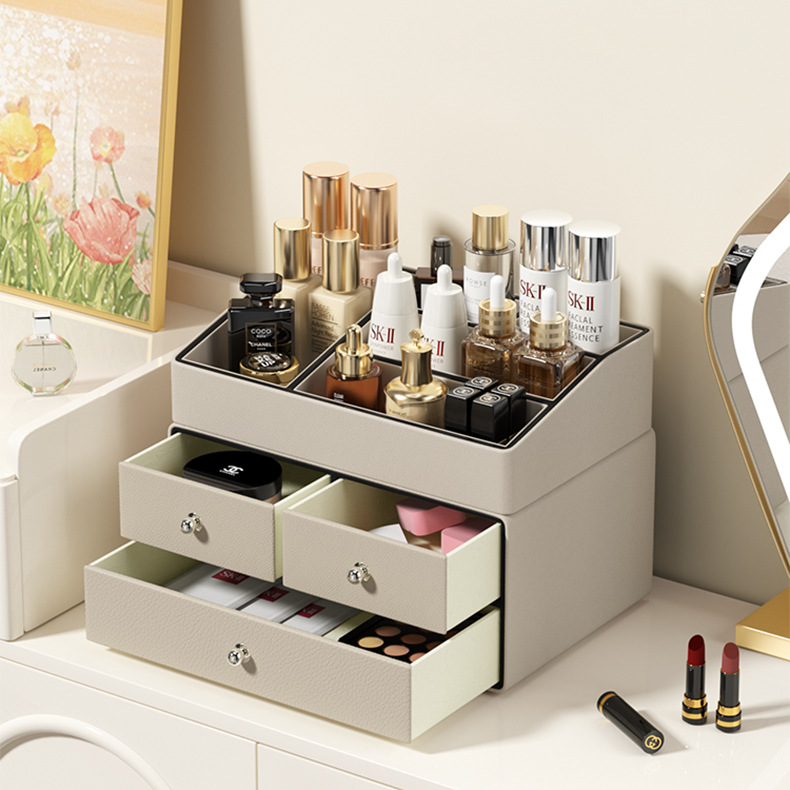 Caja de Joyería de Cuero de Lu - Luxury Skincare Wholesale reseña y precio
